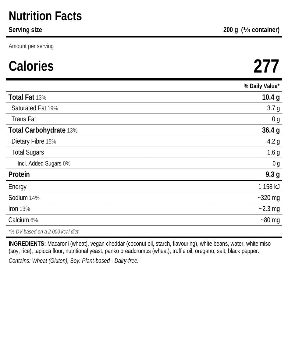 Truffle Mac and Cheese – Plant-Based Comfort Food